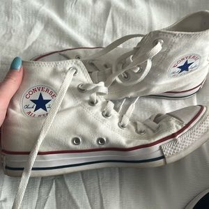 White high top converse